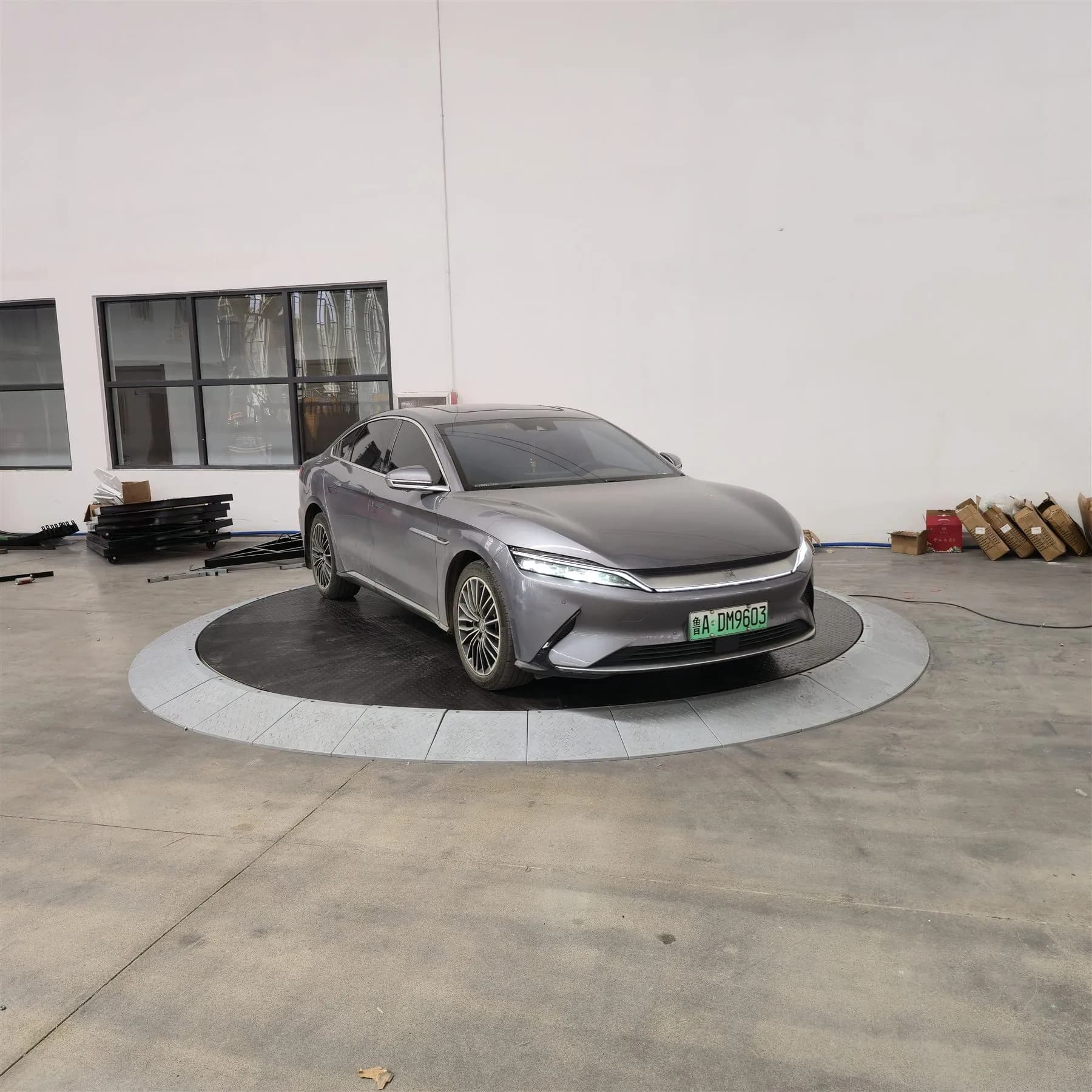 Pitless Car Turntable